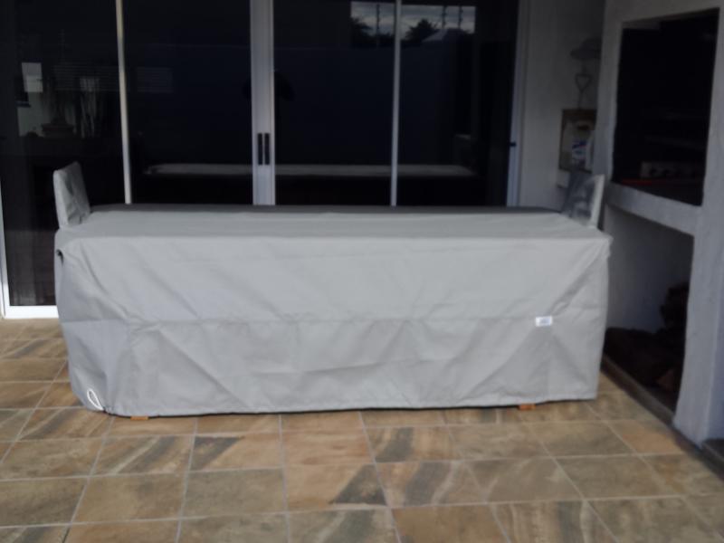  Dining Table Dove Grey 400g Canvas Cover