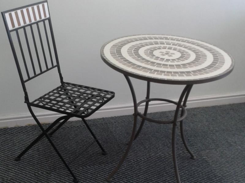  Iron Table Set for Dove Grey Cover